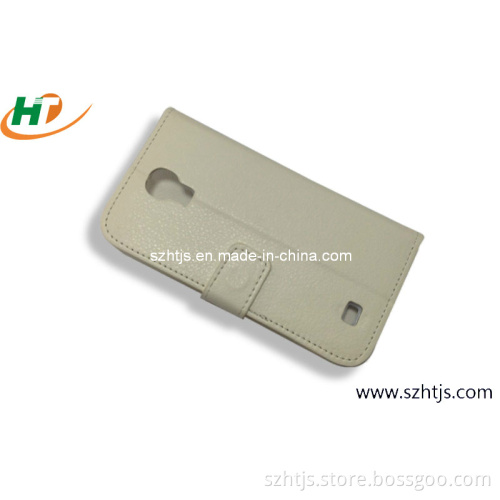 for Samsung Galaxy S4 Magnetic Buckle Protective Sleeve Left Open a Card Can Be Inserted Stent Holster
